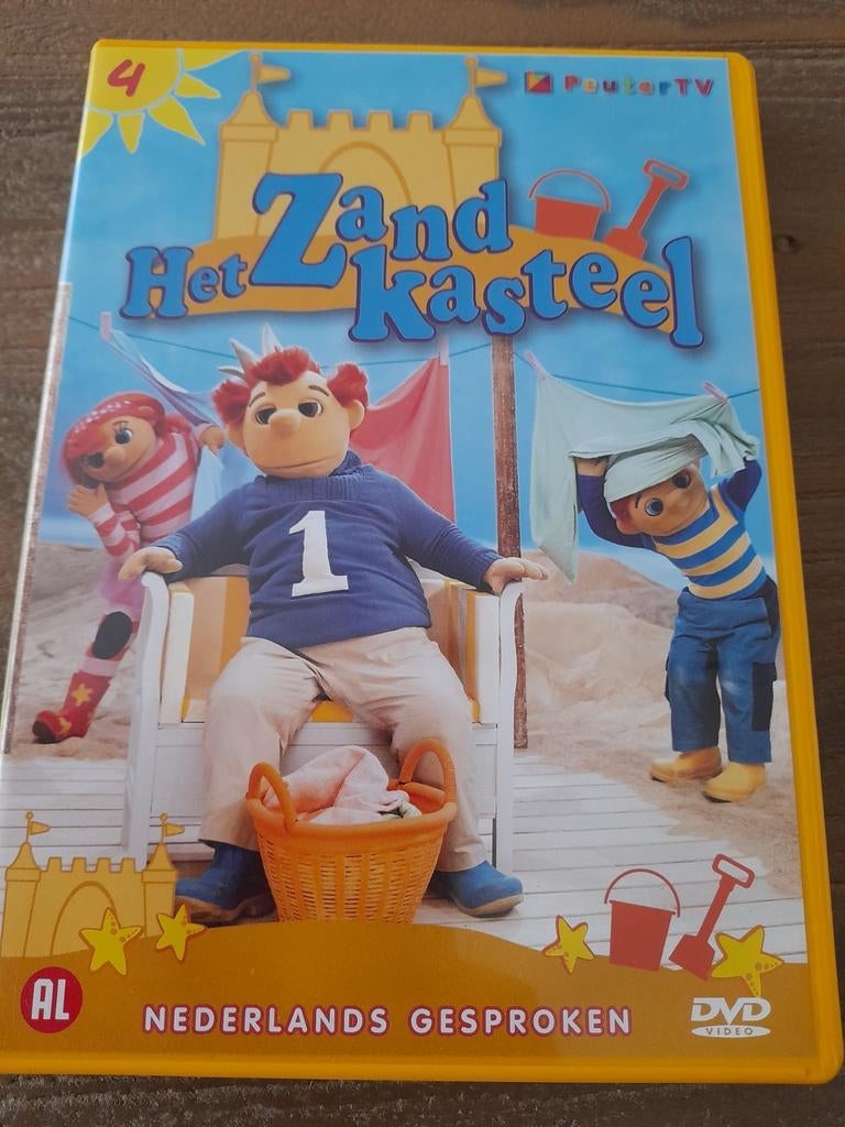Het zandkasteel deel 4 dvd, Cd's en Dvd's, Alle leeftijden, Ophalen of Verzenden, Zo goed als nieuw