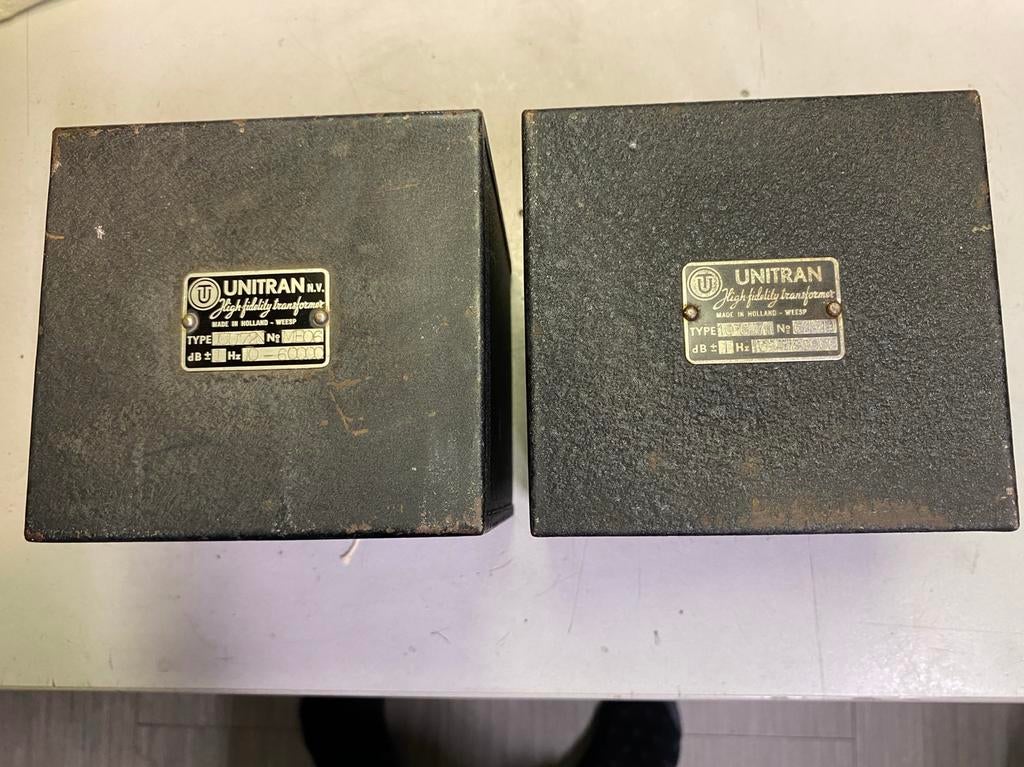 Gezocht Unitran transformator 10U72N of 10U71, Ophalen of Verzenden, Versterker