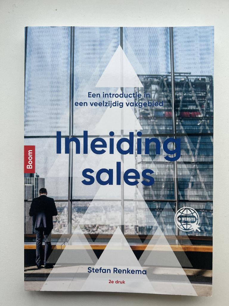 Inleiding Sales (2e druk), Boeken, Ophalen, Zo goed als nieuw, Stefan Renkema
