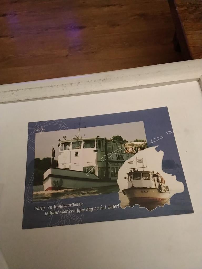 RONDVAARTEN. GROU. PARTY- EN RONDVAARTBOTEN TE HUUR, Ophalen of Verzenden