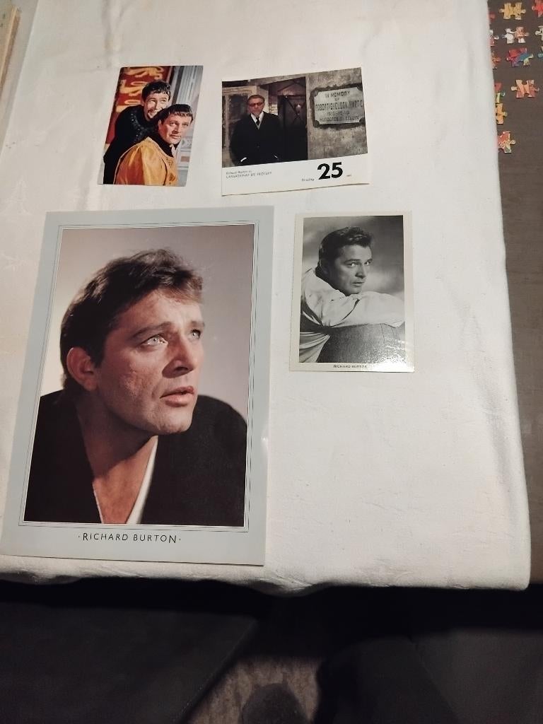 RICHARD BURTON 4X IN 1 KOOP, Ophalen, Zo goed als nieuw, Foto of Kaart