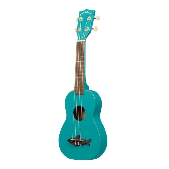 Kala MK-SS-BLU Makala Shark sopraan ukelele blauw, ., Nieuw, Ophalen of Verzenden, Akoestische gitaar