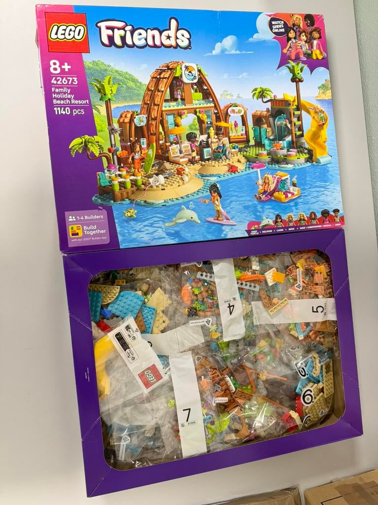 LEGO Friends 42673 Strandresort NIEUW holiday beach resort, Lego, Nieuw, Ophalen of Verzenden, H