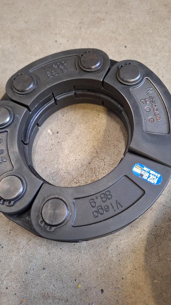 Viega persbekken persringen set GROOT! 76,1 + 88.0 + 108.0, ,, Nieuw, Ophalen of Verzenden, ,