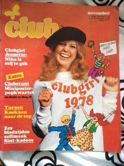 maandblad club november 1978, Ophalen of Verzenden, 1960 tot 1980, Nederland, Tijdschrift