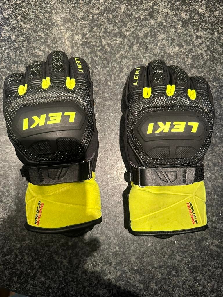 Ski handschoenen leki world cup race coach flex gtx maat 5, Overige merken, 100 tot 140 cm, Ophalen of Verzenden, Zo goed als nieuw