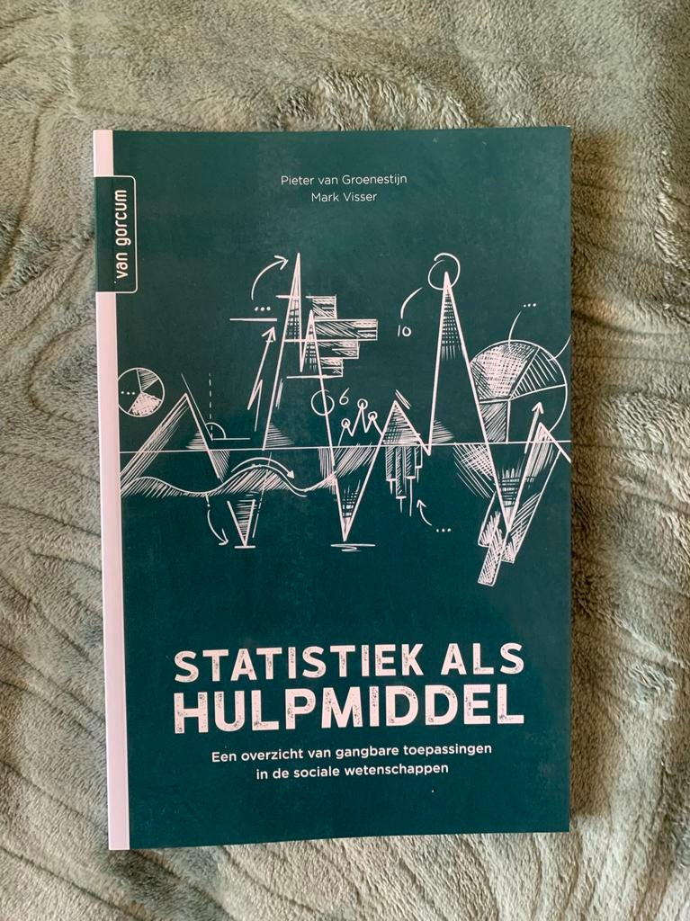 Statistiek als Hulpmiddel - Pieter van Groenestijn, Ophalen of Verzenden, Gamma, Nieuw, WO