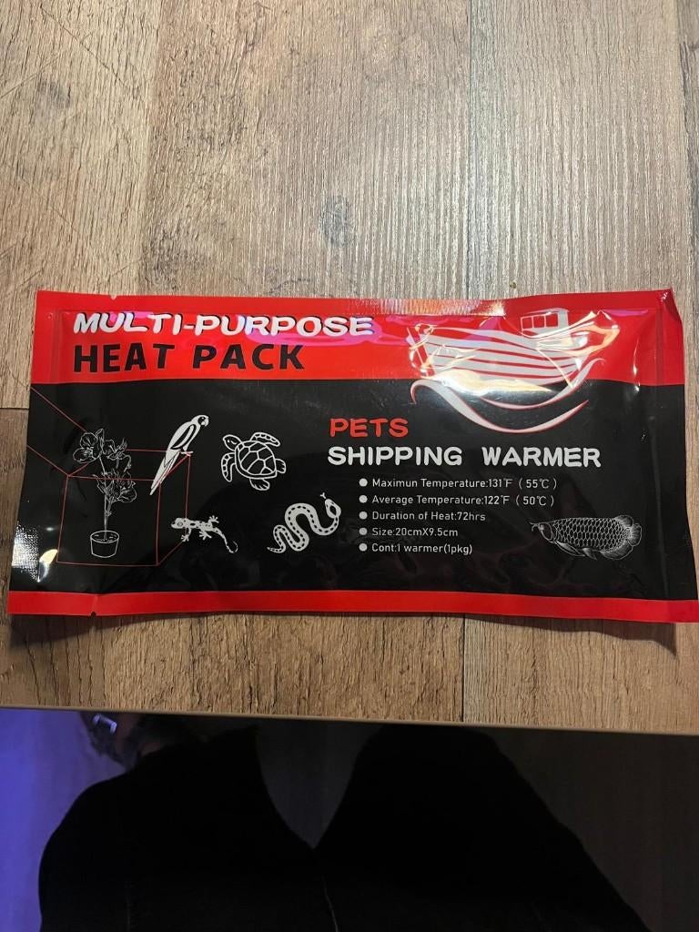 Warmzakken, Dieren en Toebehoren, Vissen | Aquaria en Toebehoren, Ophalen of Verzenden, Nieuw, Overige typen