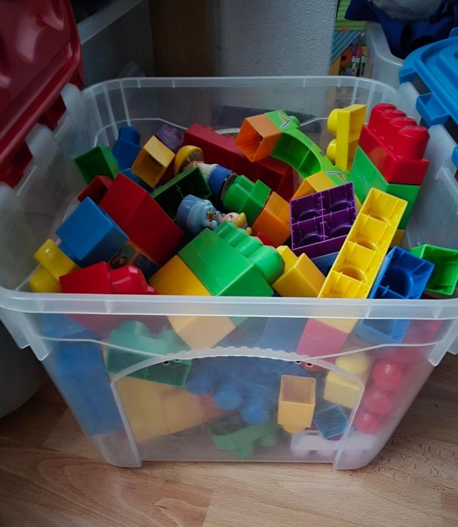 Megabloks, Ophalen, Gebruikt