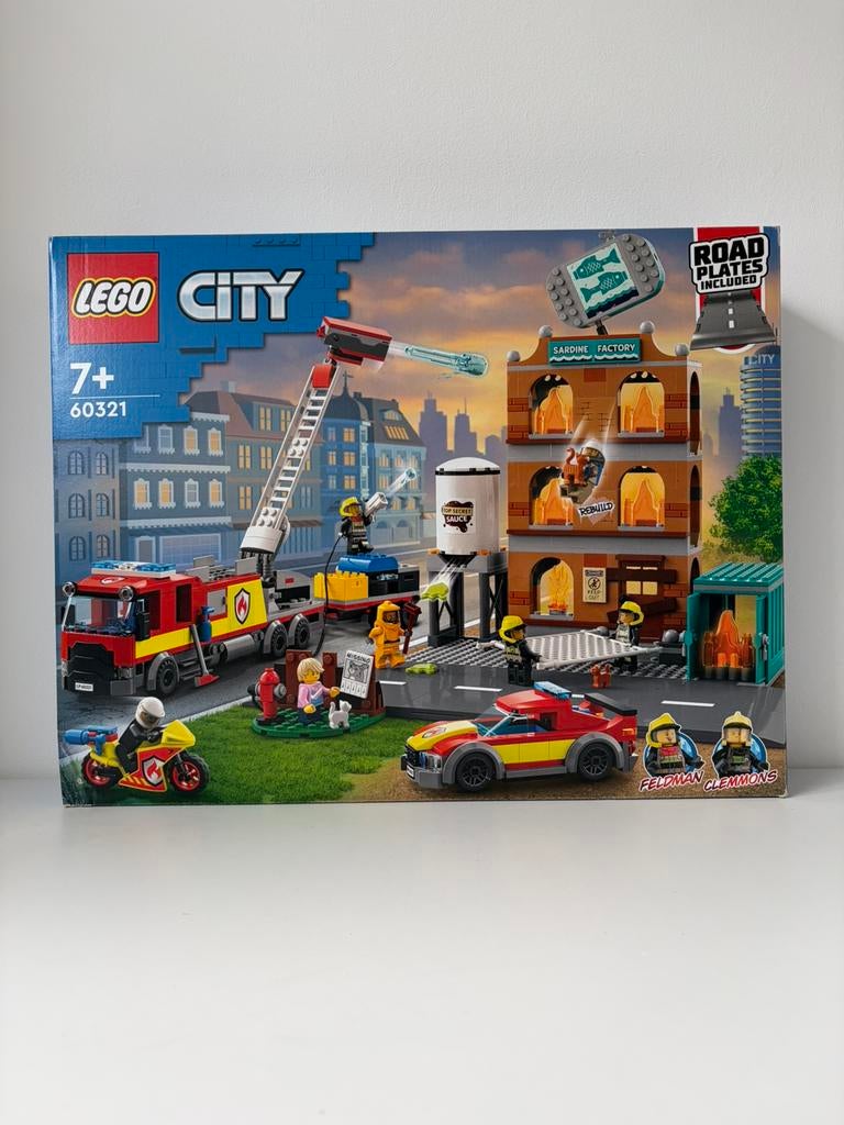 Lego 60321 - Lego City Brandweer Team - *NIEUW*, Lego, Lego, Nieuw, ?