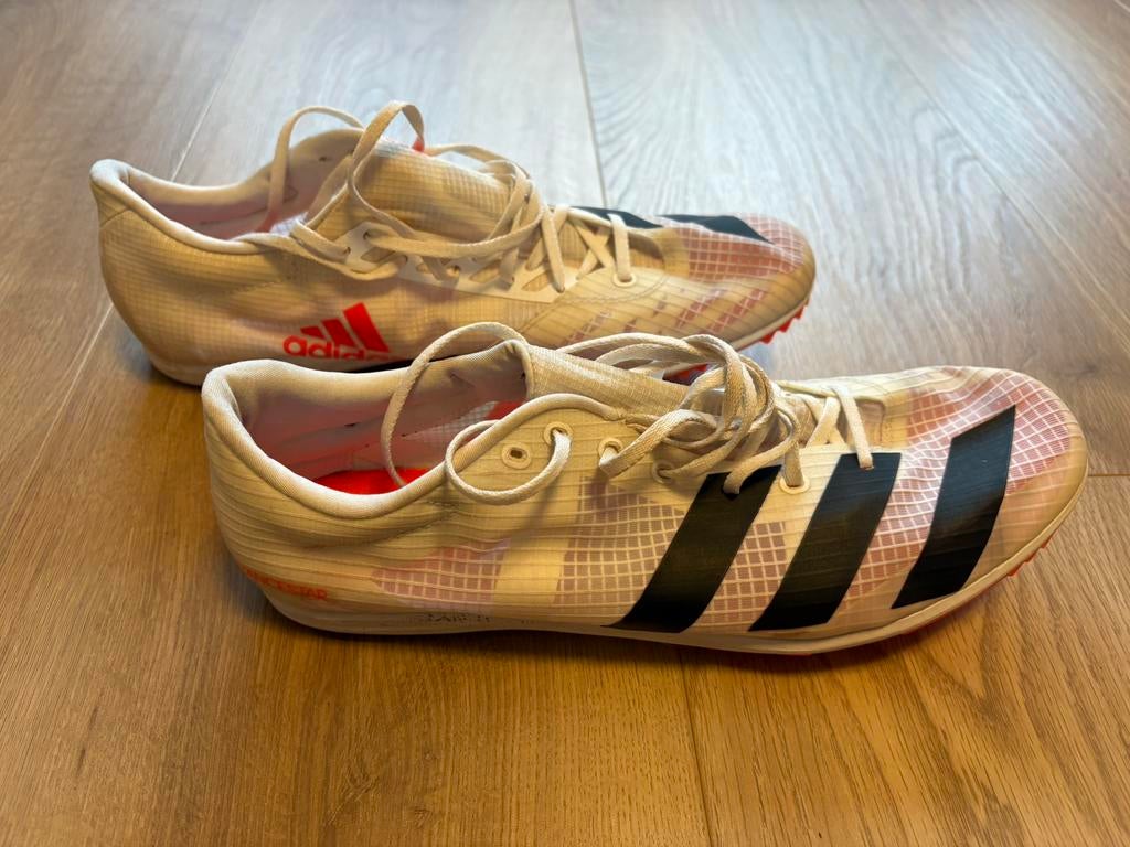 Allround spikes Adidas maar 46, Sport en Fitness, Loopsport en Atletiek, Adidas, Ophalen of Verzenden, Zo goed als nieuw, Spikes