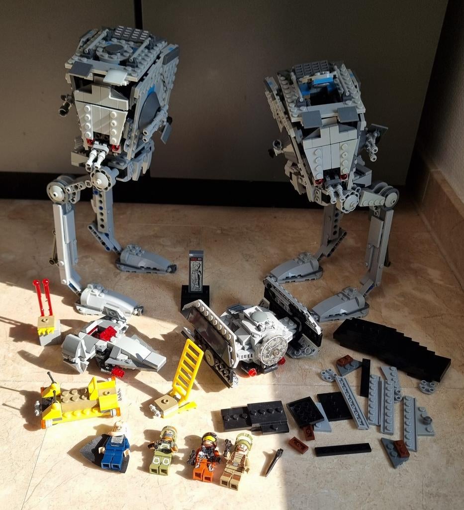 Star Wars Lepin AT-ST Walker met Figuren, Ophalen of Verzenden, Gebruikt