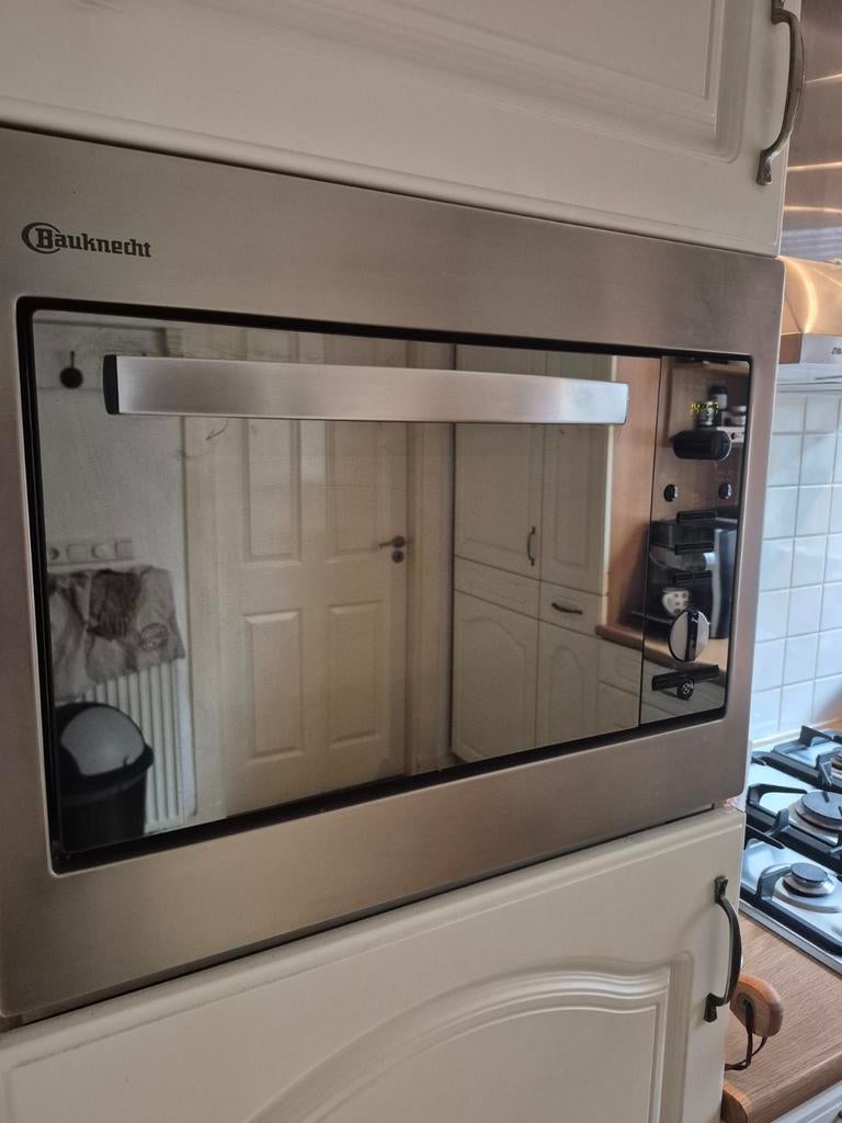 Bauknecht combimagnetron, Hete lucht, Ophalen of Verzenden, Zo goed als nieuw, Inbouw