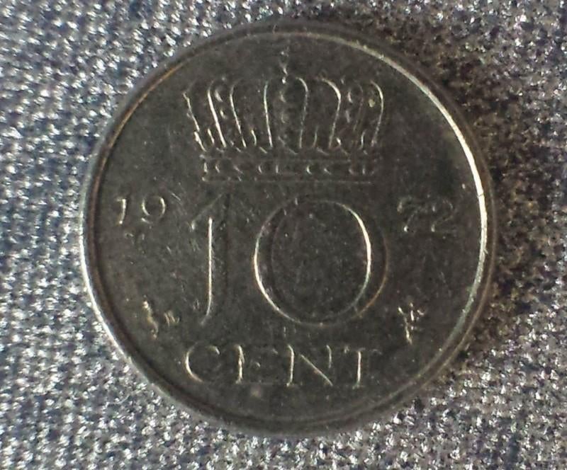 Munt: 10 cent Nederland 1972 [2120]  [PoMuNe], Ophalen of Verzenden, Koningin Juliana, 10 cent, Losse munt