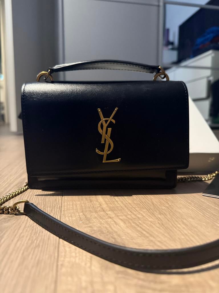 Wallet on chain sunset small, Ophalen of Verzenden, Zo goed als nieuw, Zwart, Schoudertasje