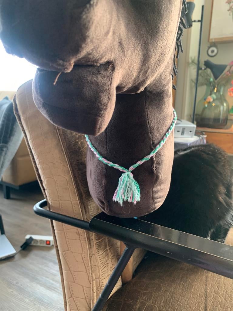 neckrope voor hobbyhorse, Hobby en Vrije tijd, Ophalen of Verzenden, Nieuw, Overige typen
