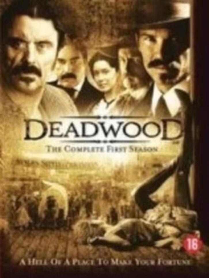 DEADWOOD SEIZOEN 1 (4-DVD box), Cd's en Dvd's, Dvd's | Tv en Series, Vanaf 12 jaar, Ophalen of Verzenden, Zo goed als nieuw