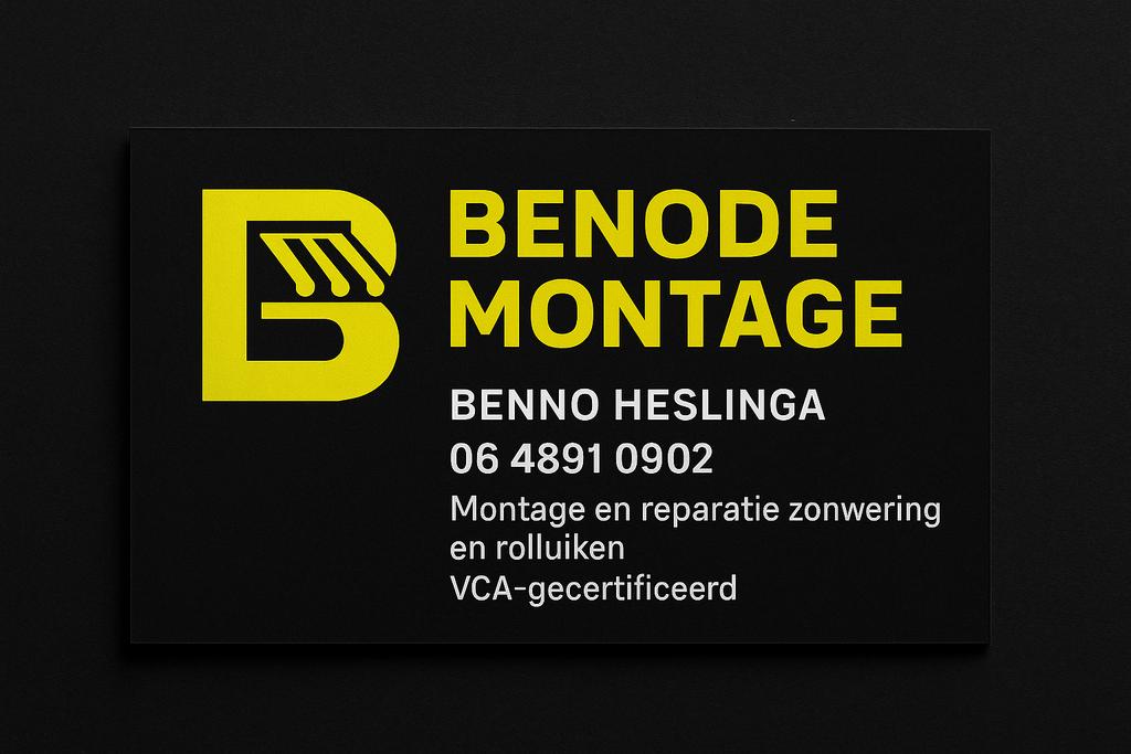 Montage zonwering en rolluiken, Ophalen of Verzenden, Nieuw