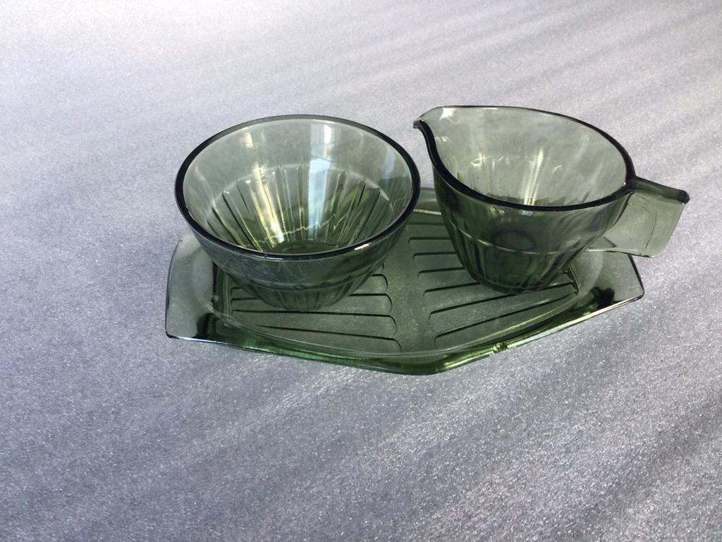 Roomstel Leerdam glas, Andries Copier, Ophalen of Verzenden