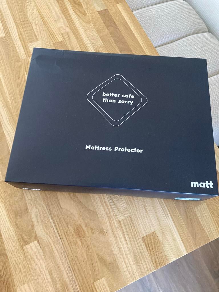 Matt Matrasbeschermer / Hoeslaken 220x200 cm, Huis en Inrichting, Slaapkamer | Beddengoed, Nieuw, Hoeslaken of Sloop, Tweepersoons