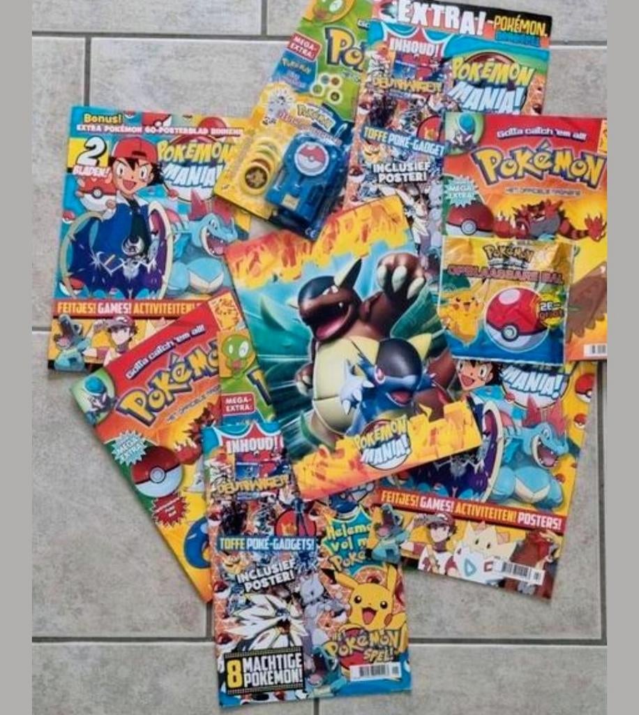 Pokémon Mania Tijdschriften Collectie, Ophalen of Verzenden