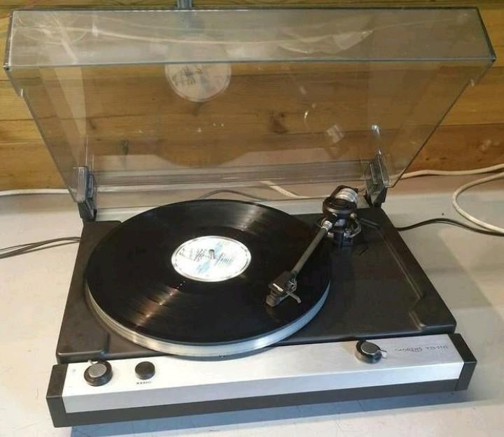 Thorens td-110 platenspeler + ortofon vms20eo mk2, Audio, Tv en Foto, Platenspelers, Thorens, Ophalen of Verzenden