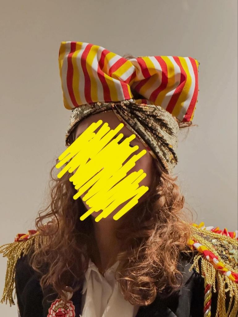 Glitterwrap oeteldonk carnaval. Meerdere, Ophalen of Verzenden, Nieuw, Carnaval