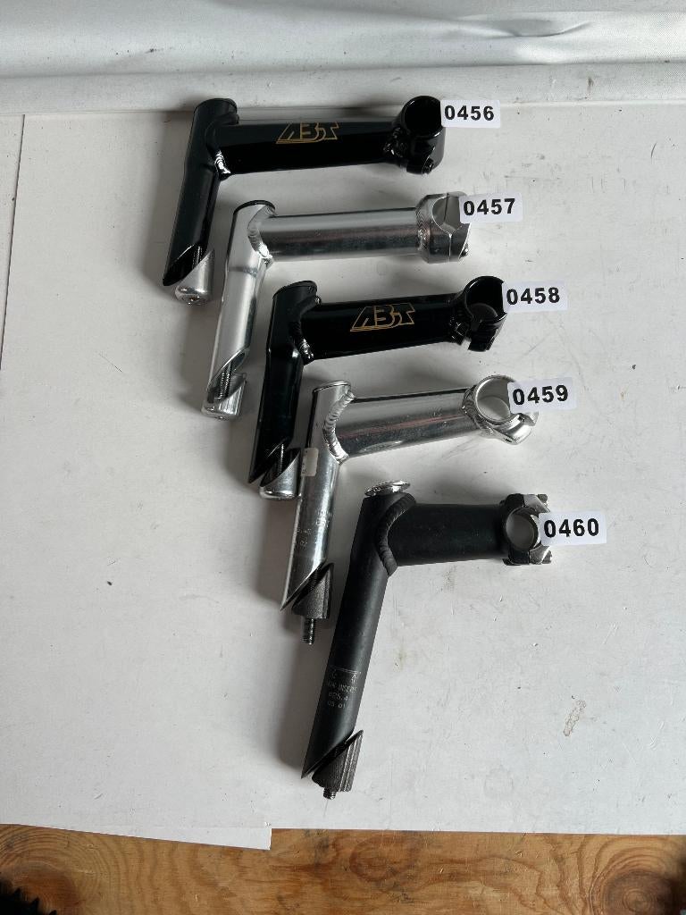 Verschillende retro MTB stuurpennen 25,4  1 1/8 A-Head, Ophalen of Verzenden, Nieuw