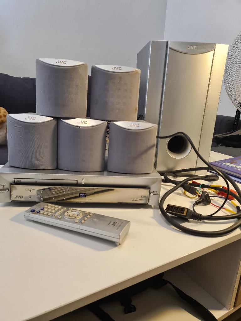 JVC Home Cinema, Audio, Tv en Foto, Home Cinema-sets, Ophalen, Gebruikt, JVC, 70 watt of meer