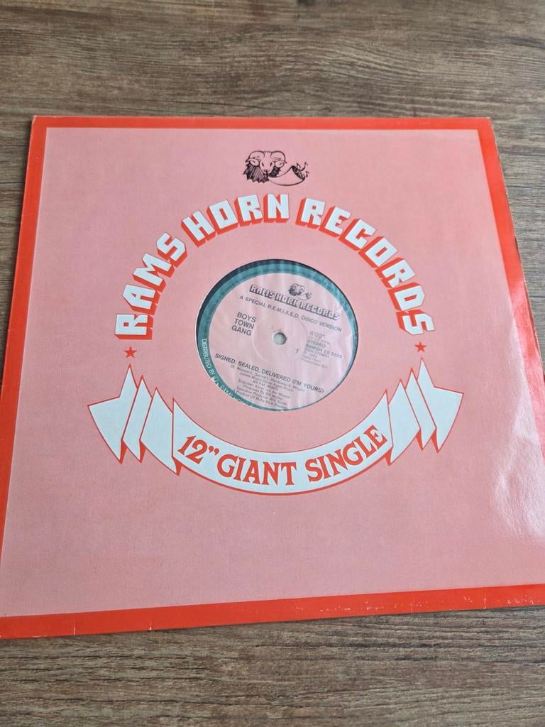 Boys Town Gang - 12" Giant Single, Ophalen of Verzenden, Zo goed als nieuw, 12 inch, Overige genres