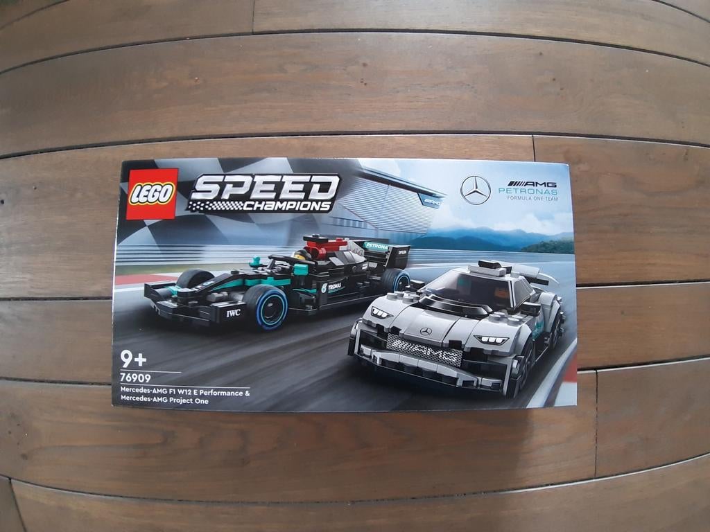 Nieuw 76909 mercedes amg f1 w12 en amg project one, Ophalen of Verzenden, Nieuw, Complete set, Lego