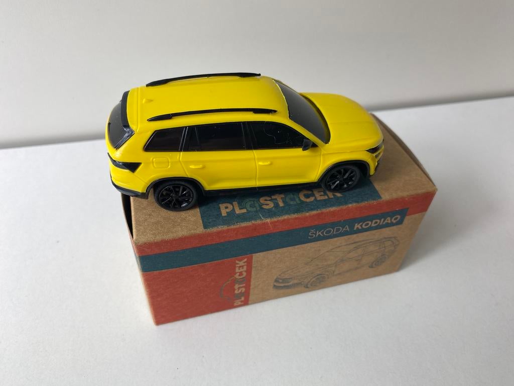 1:43 SKODA KODIAQ-fabrieks promo-plasticec-in OVP, Ophalen of Verzenden, Nieuw, Auto, Overige merken