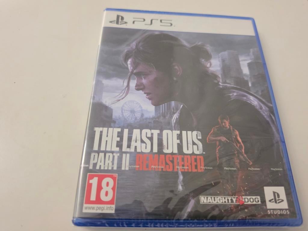The Last of Us Part II Remastered geseald voor PS5 Lees Goed, Spelcomputers en Games, Games | Sony PlayStation 5, Zo goed als nieuw