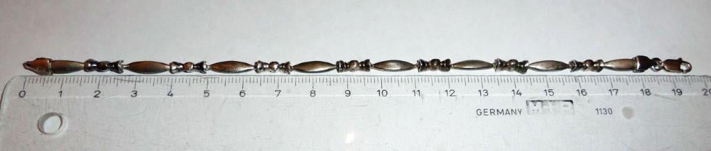 Armband Zilver Antiek Vintage, Sieraden, Tassen en Uiterlijk, Armbanden, Verzenden, Zo goed als nieuw, Zilver, Zilver