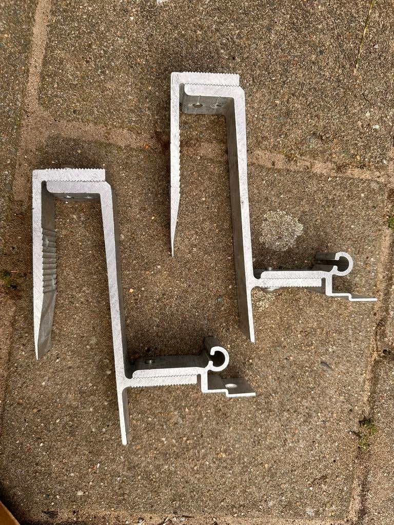 40 stuks Solar Construct Eco dakhaak dakhaken 35mm aluminium, Ophalen, Nieuw