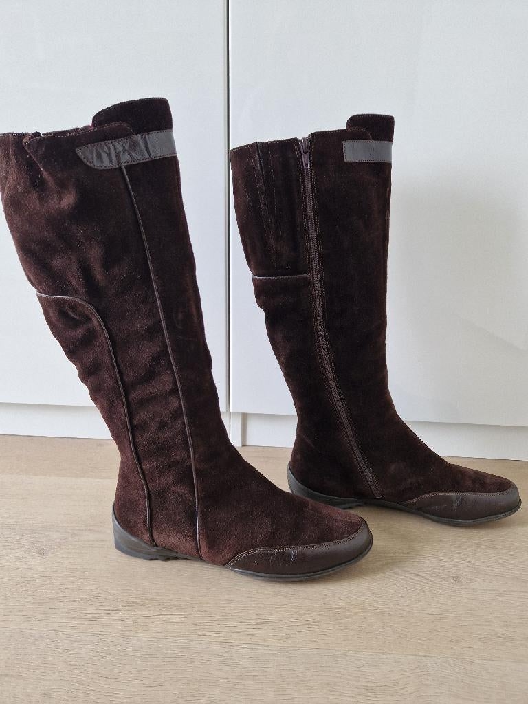 Laarzen Helioform  Suéde, Hoge laarzen, Bruin, Nieuw, Ophalen of Verzenden