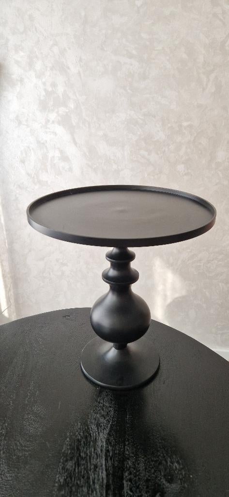 Zwarte metalen etagère / taartstandaard – taart of decoratie, Overige materialen, Overige typen, Nieuw, Ophalen of Verzenden