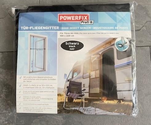 Deur - Vliegenhor van Powerfix max. 100 x 220 cm. (qwe), Doe-het-zelf en Verbouw, Deuren en Horren, Nieuw, Ophalen of Verzenden