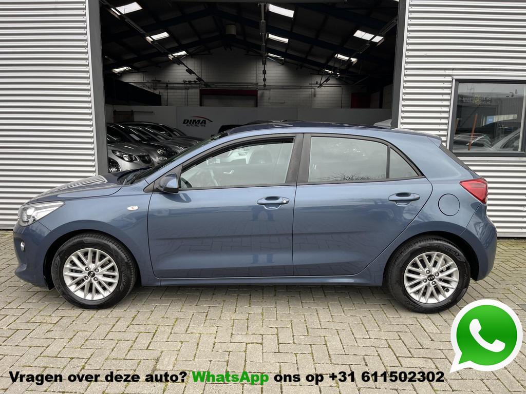 Kia Rio 1.0 TGDI DynamicLine / Car-PLAY, Auto's, Kia, Voorwielaandrijving, Gebruikt, Euro 6, Blauw