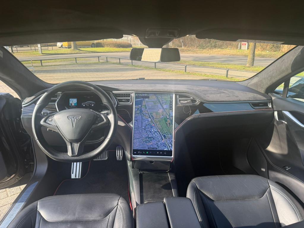 TESLA MODEL S 75 BASE ONLOCKT 400PK ZWART FULL OPTIONS, Zwart, Model S, Vierwielaandrijving, 405 min