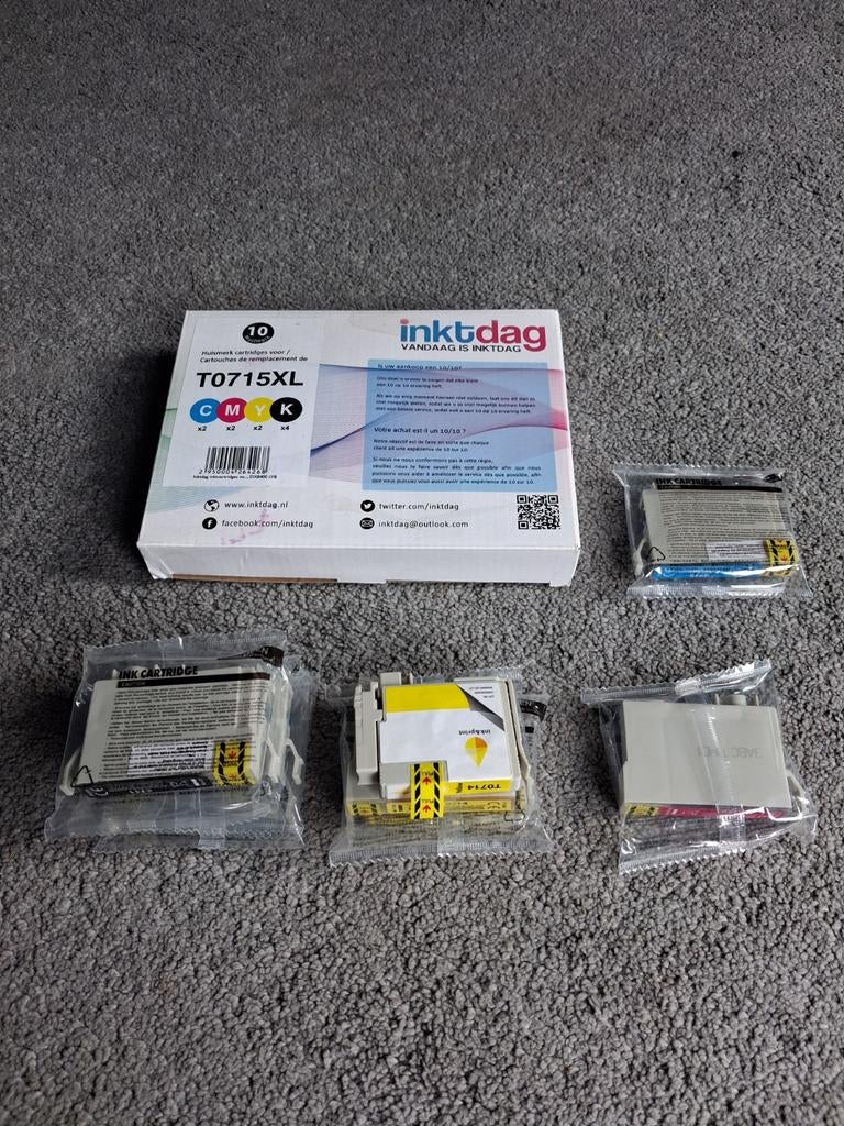 Inktcartridges T0715XL, Ophalen of Verzenden, Nieuw