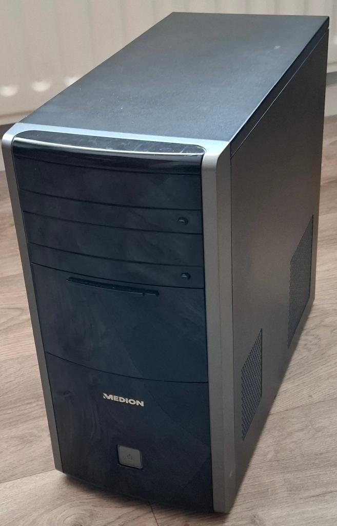 Medion Desktopkast (mini ATX), Gebruikt, HDD, 2 tot 3 Ghz, Medion