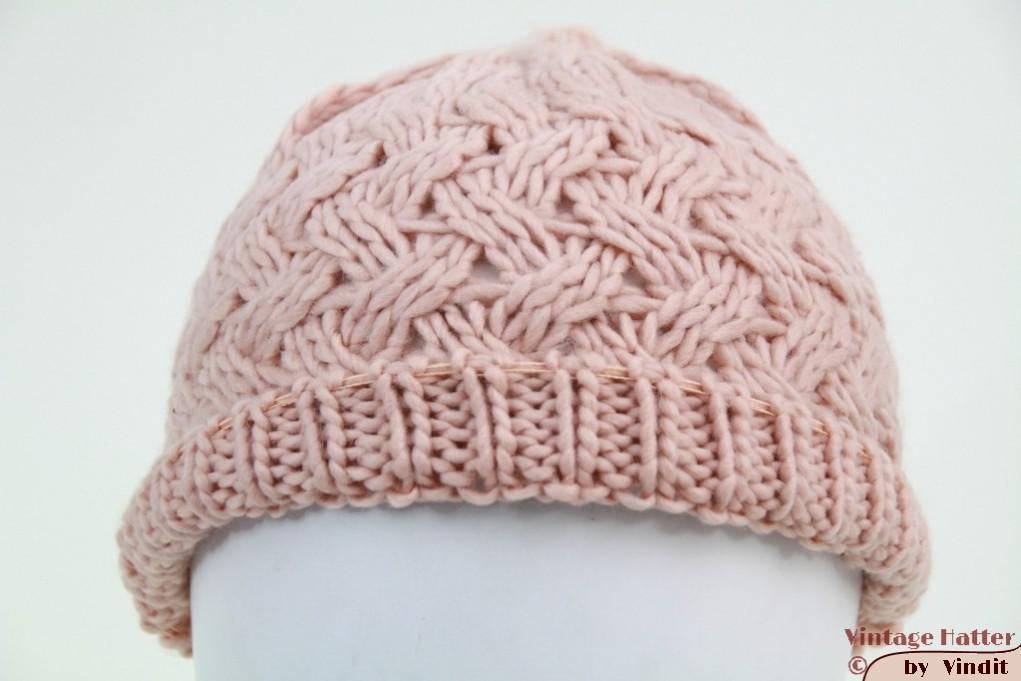 Muts zacht roze 53-58 Nieuw one size fits almost all, Ophalen of Verzenden, Nieuw, Maat 38/40 (M), Muts