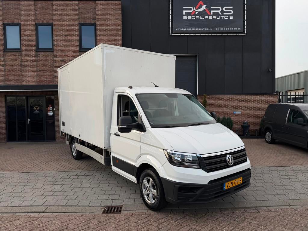Volkswagen Crafter 35 2.0 TDI Highline L4 Bakwagen Laadklep, Voorwielaandrijving, Stof, Gebruikt, 4 cilinders