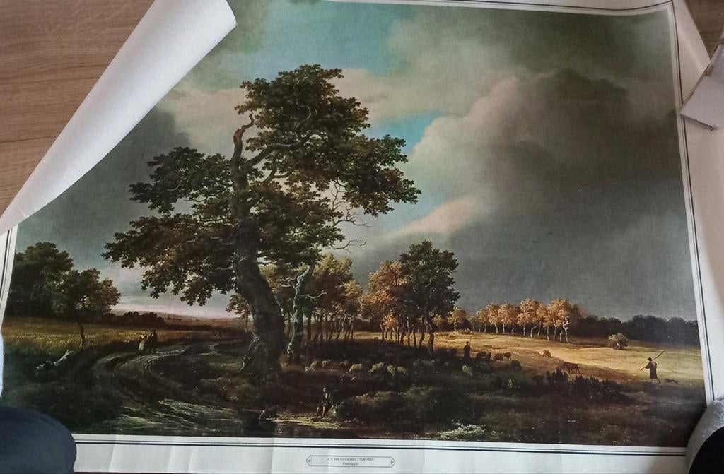 Schilderij van J.L .van Ruysdael, Ophalen