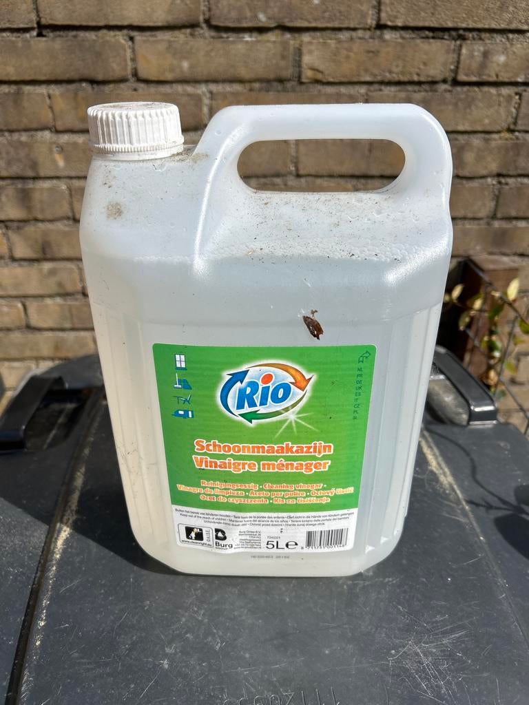 Rio Schoonmaakazijn 5L - Effectieve Reiniger voor Thuis, Ophalen of Verzenden, Schoonmaakmiddel