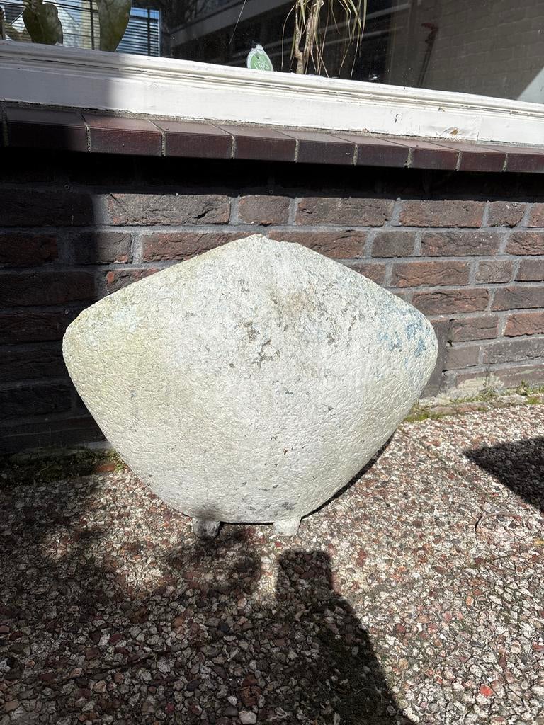 Decoratieve Tuinbeeld van Steen - Abstract Design, Ophalen of Verzenden, Gebruikt, Steen, Abstract beeld