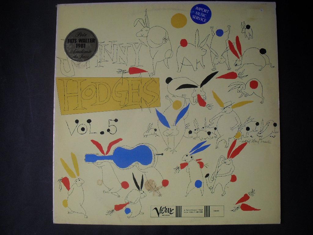 LP - Johnny Hodges And His Orchestra – The Rabbit's Work On, Ophalen of Verzenden, Zo goed als nieuw, 1940 tot 1960, 12 inch