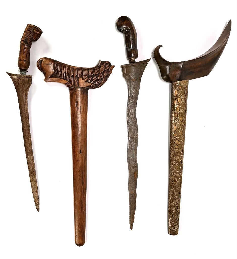 329. Javaanse krissen, Cirebon & Surakarta - 19e eeuw, Ophalen of Verzenden