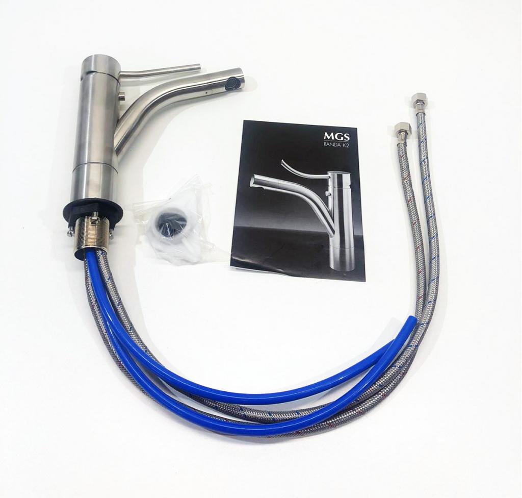 MGS RANDA K2 KEUKENMENGKRAAN RVS, Niet ingevuld, Niet ingevuld, Nieuw, Ophalen of Verzenden